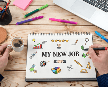 Nieuwe job pep jezelf op